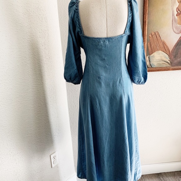 โ ZARA ROMANCE BUTTON DOWN DRESS โ - Picture 4 of 6